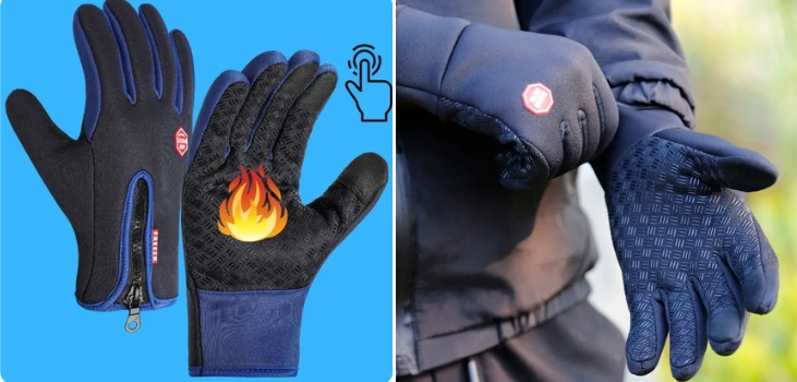 Freezr Gloves heating properties